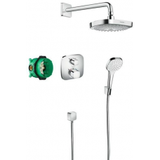 Душевая система HANSGROHE Croma Select E 27294000 с термостатом хром